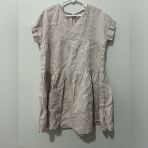 Rylee + Cru Vienna Linen Dress- Lilac